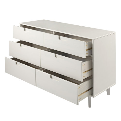 Mercury Row® Helmick 6 Drawer Dresser & Reviews Wayfair Canada